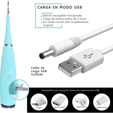 CEPILLO BUCAL ELIMINADOR DE SARRO ELECTRICO - imagen 1