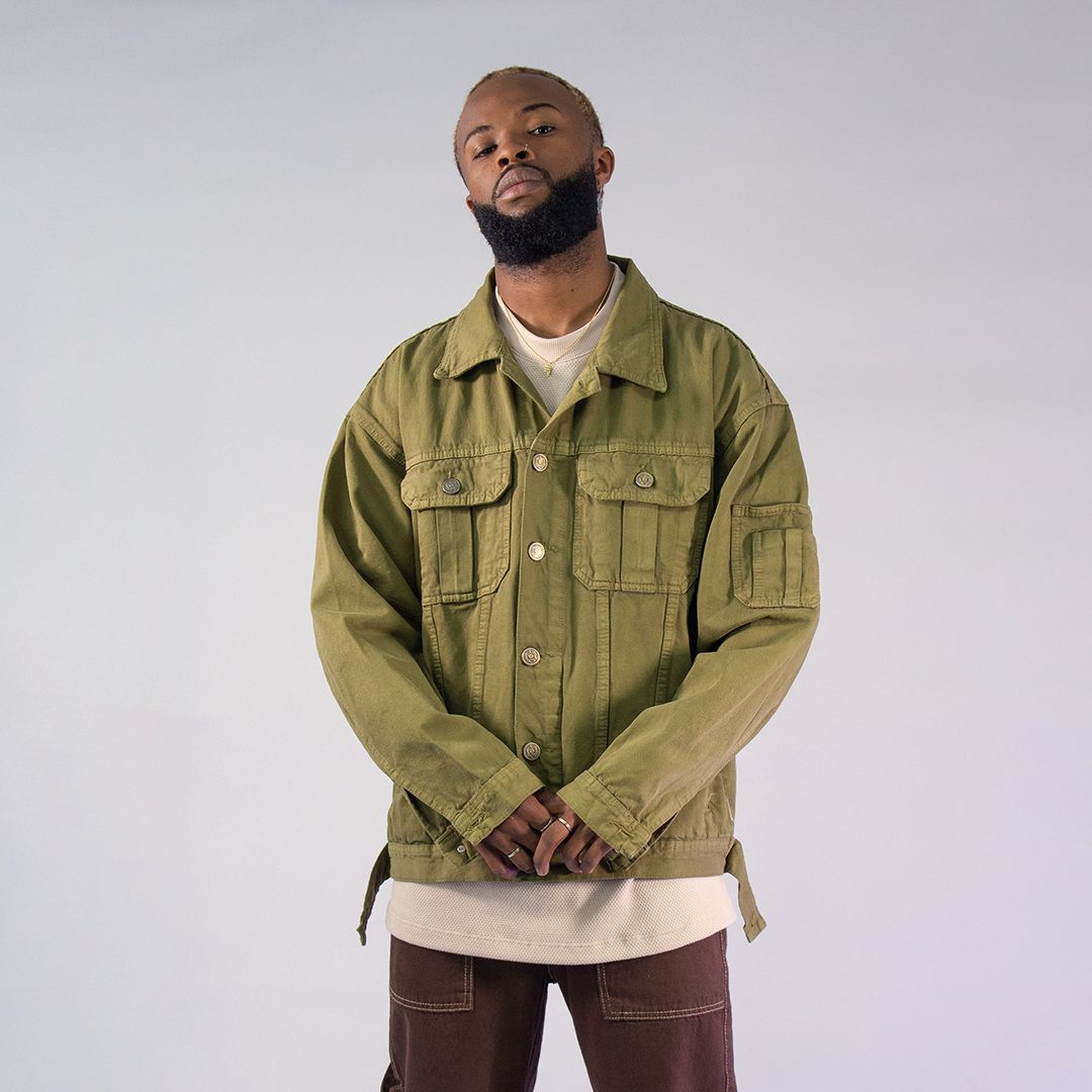 CHAQUETA OVERSIZE VERDE 