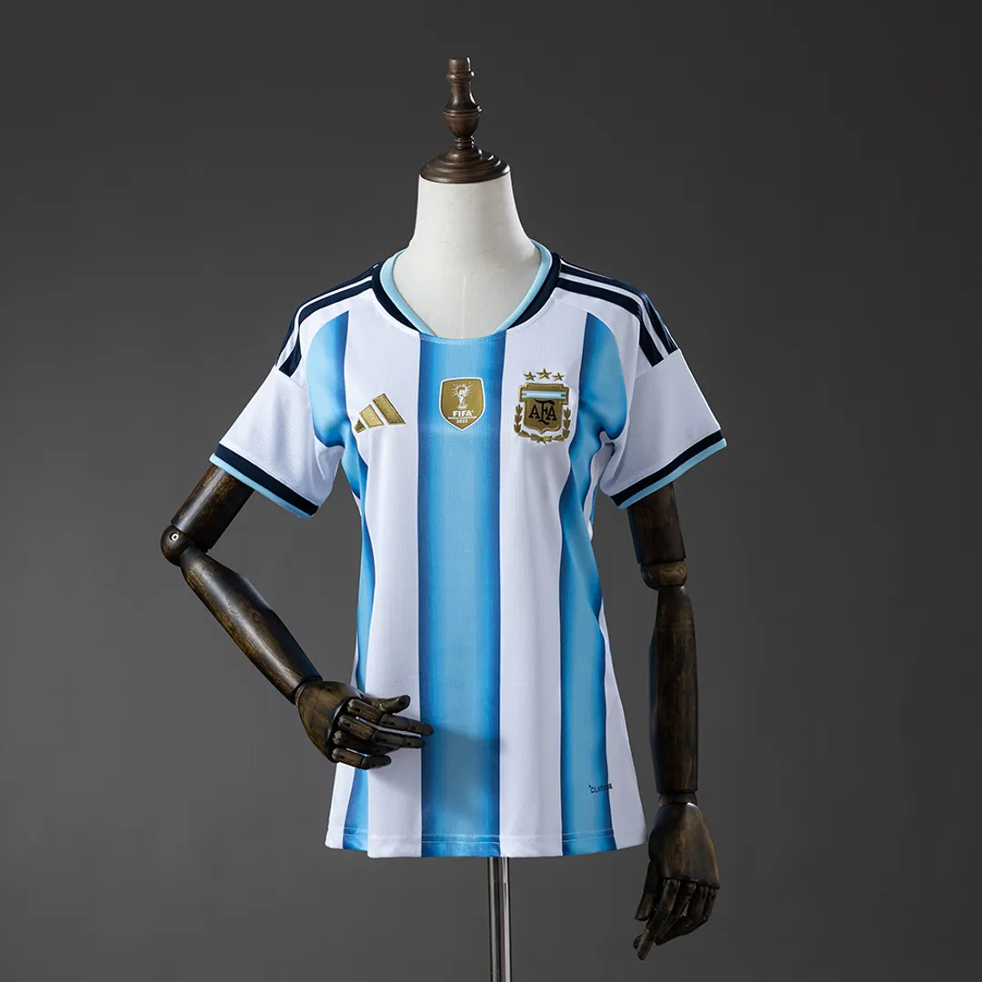 Argentina 2026 Manga Corta Mujer Fan
