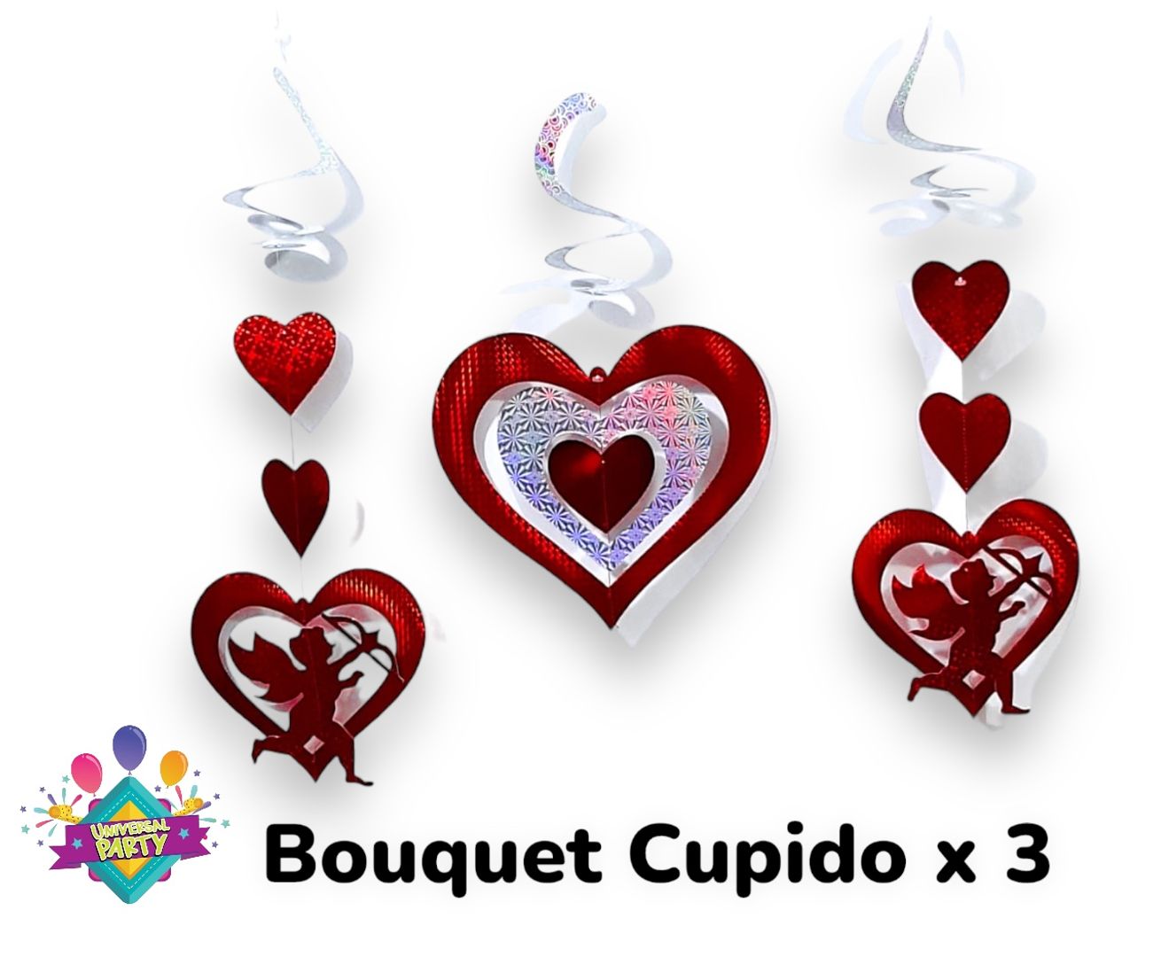 BOUQUET AMOR Y AMISTAD X 3 UNI 