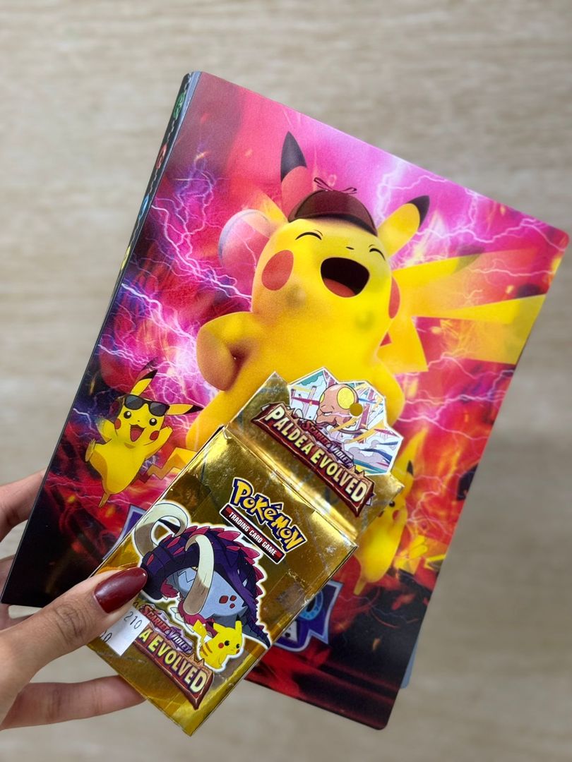 1125/338 ALBUM POKEMON+CARTAS