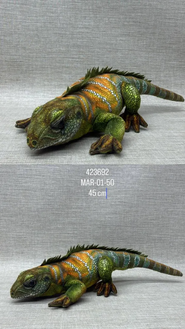 IGUANA REALISTA DE 45 CM