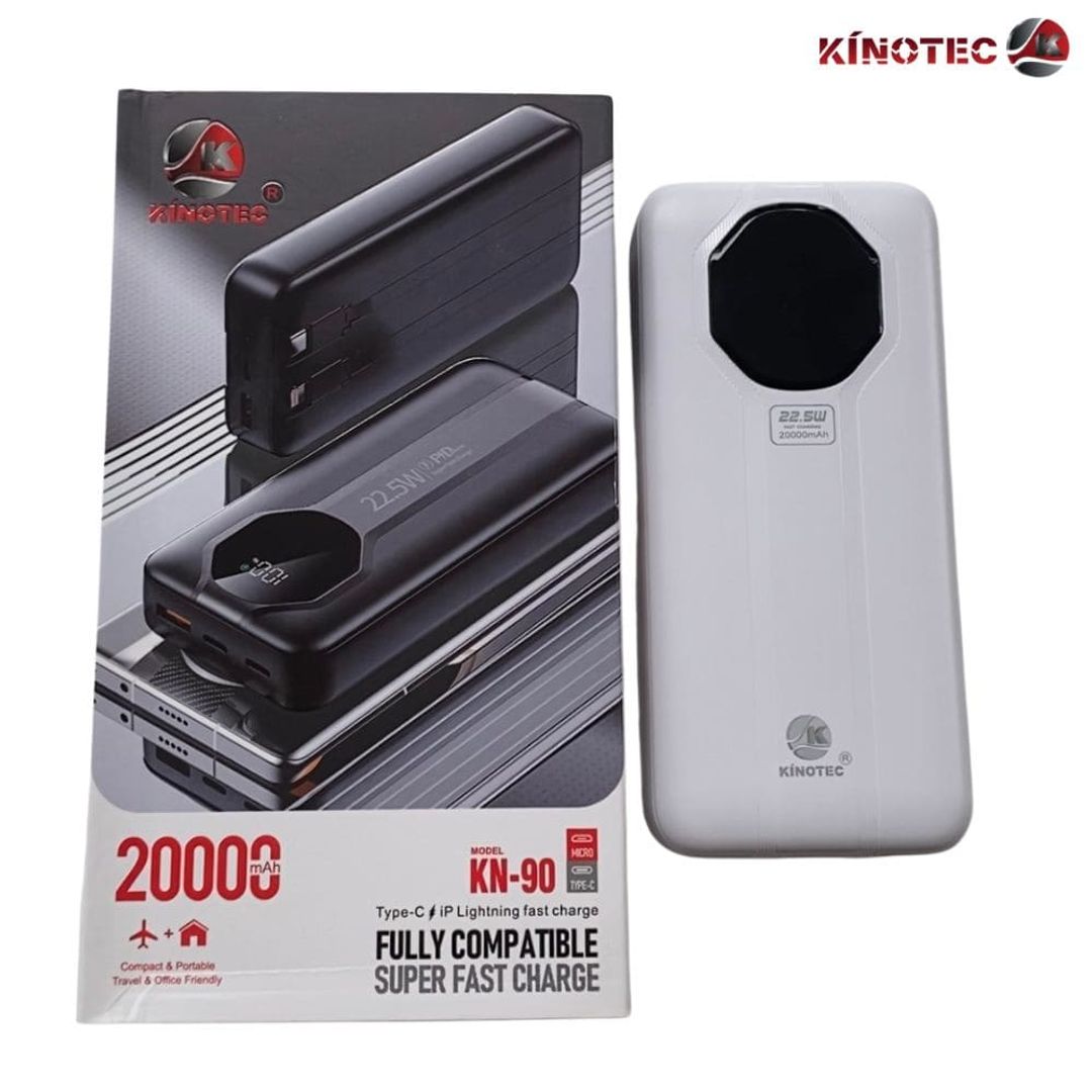 Power Bank Kinotec KN-90 – 20.000 mAh