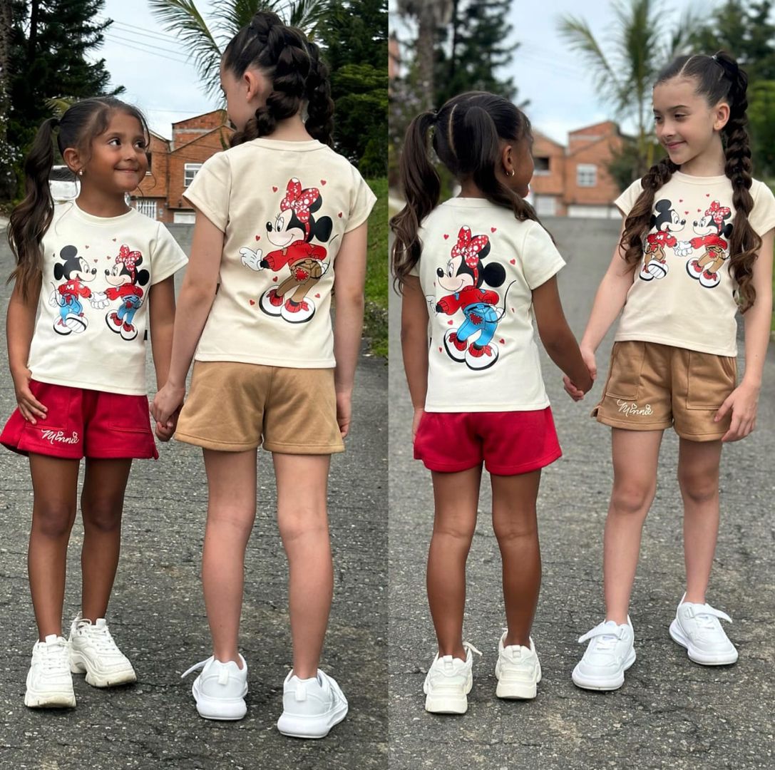Conjunto deportivo corto 
