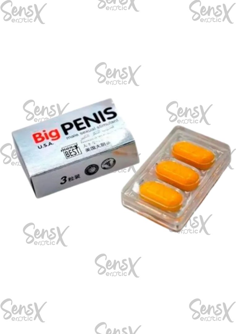 BIG PENIS – Suplemento Natural para Potencia y Resistencia Masculina