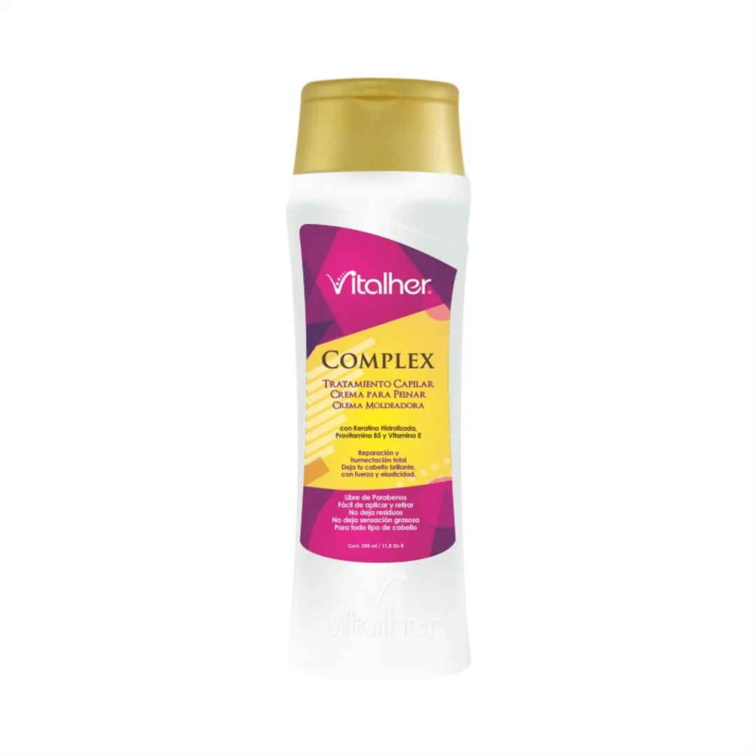 VITALHER CREMA PARA PEINAR COMPLEX 350ML