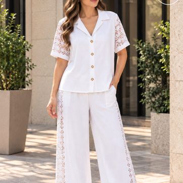 Imagen del producto blusa almilla+ pantalon