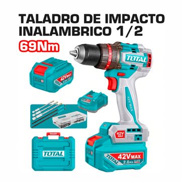Imagen del producto TALADRO INALAMBRICO 42V 69NM MALETA