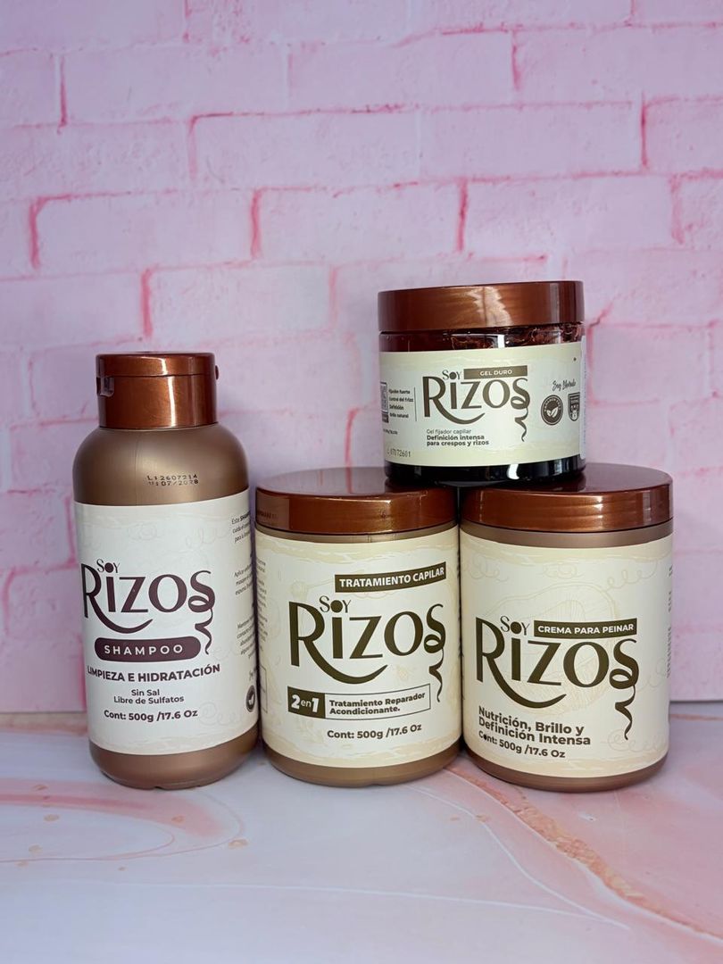 Kit completo Soy rizos con gel duro 