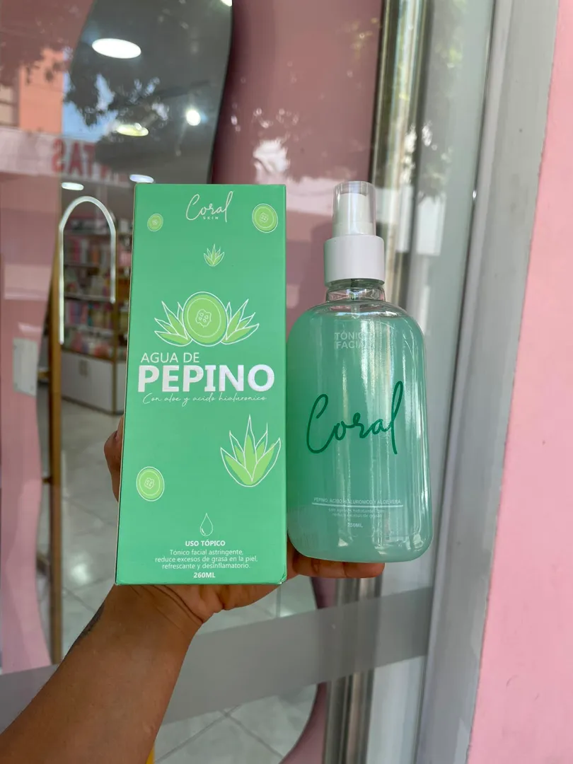 TONICO DE PEPINO CORAL