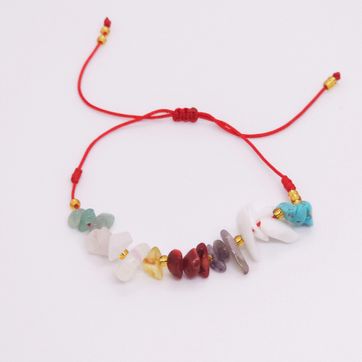 Imagen del producto PULSERA TEJIDA PIEDRA PICADA