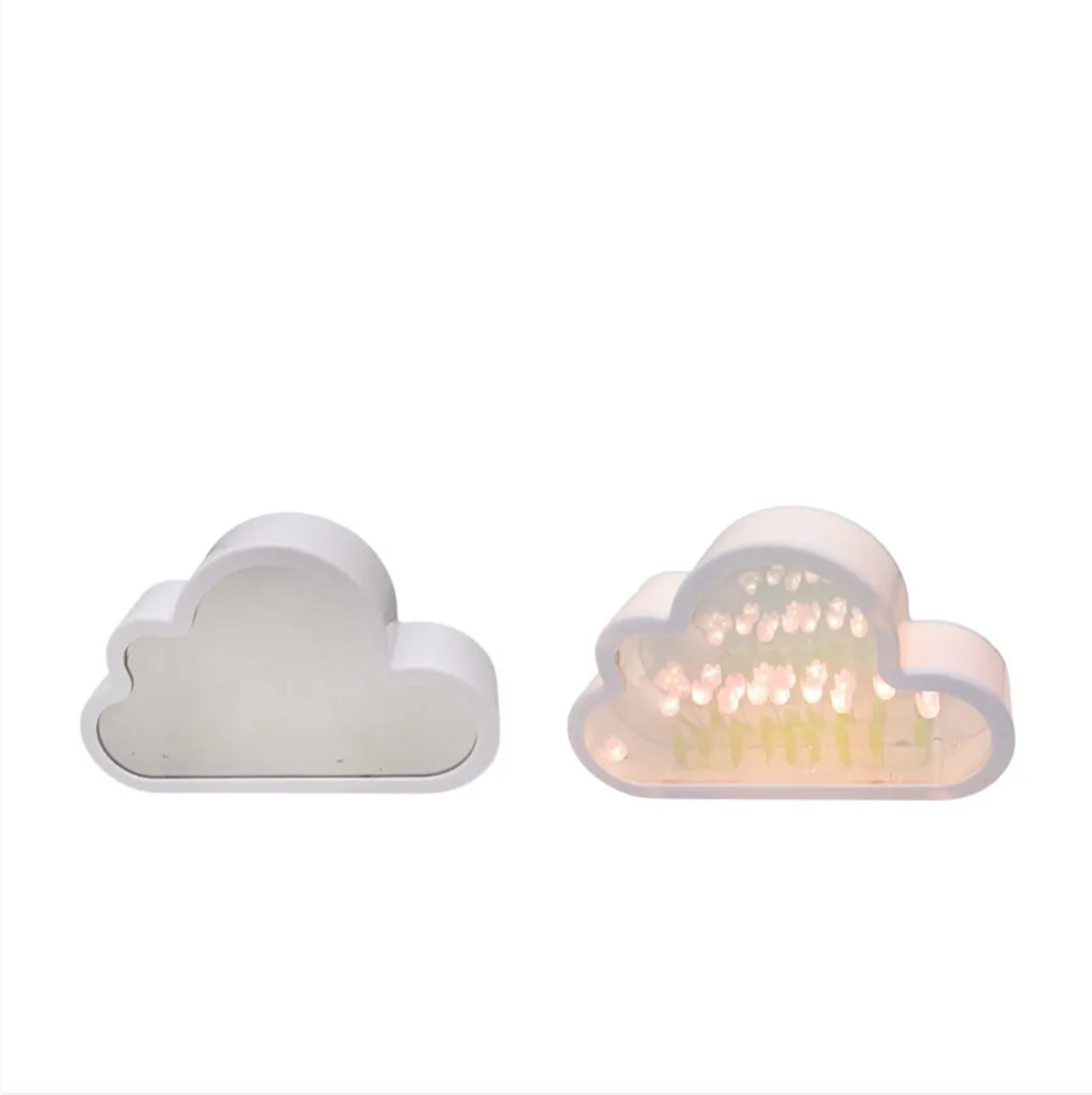 LAMPARA NUBE TULIPANES
