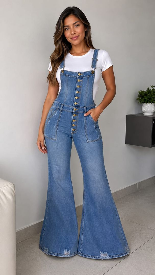 Overol de jeans