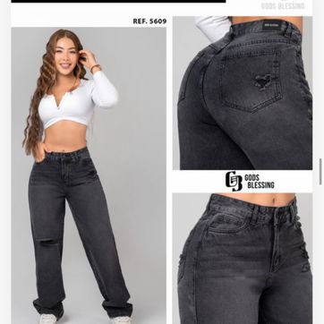 Imagen del producto Jeans humo bota recta 
