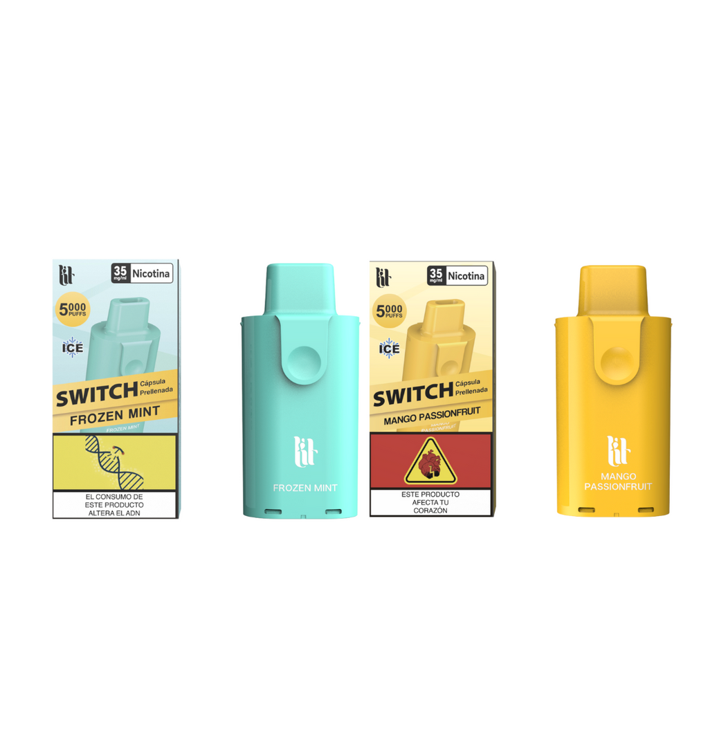 2 Lit Pods Switch 3.5% Nic