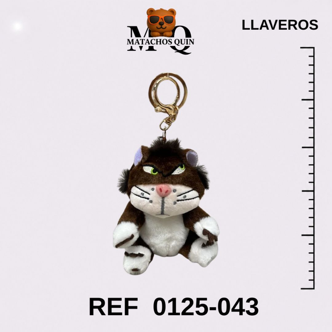 LLAVEROS DEL GATO LUCIFER SURTIDO