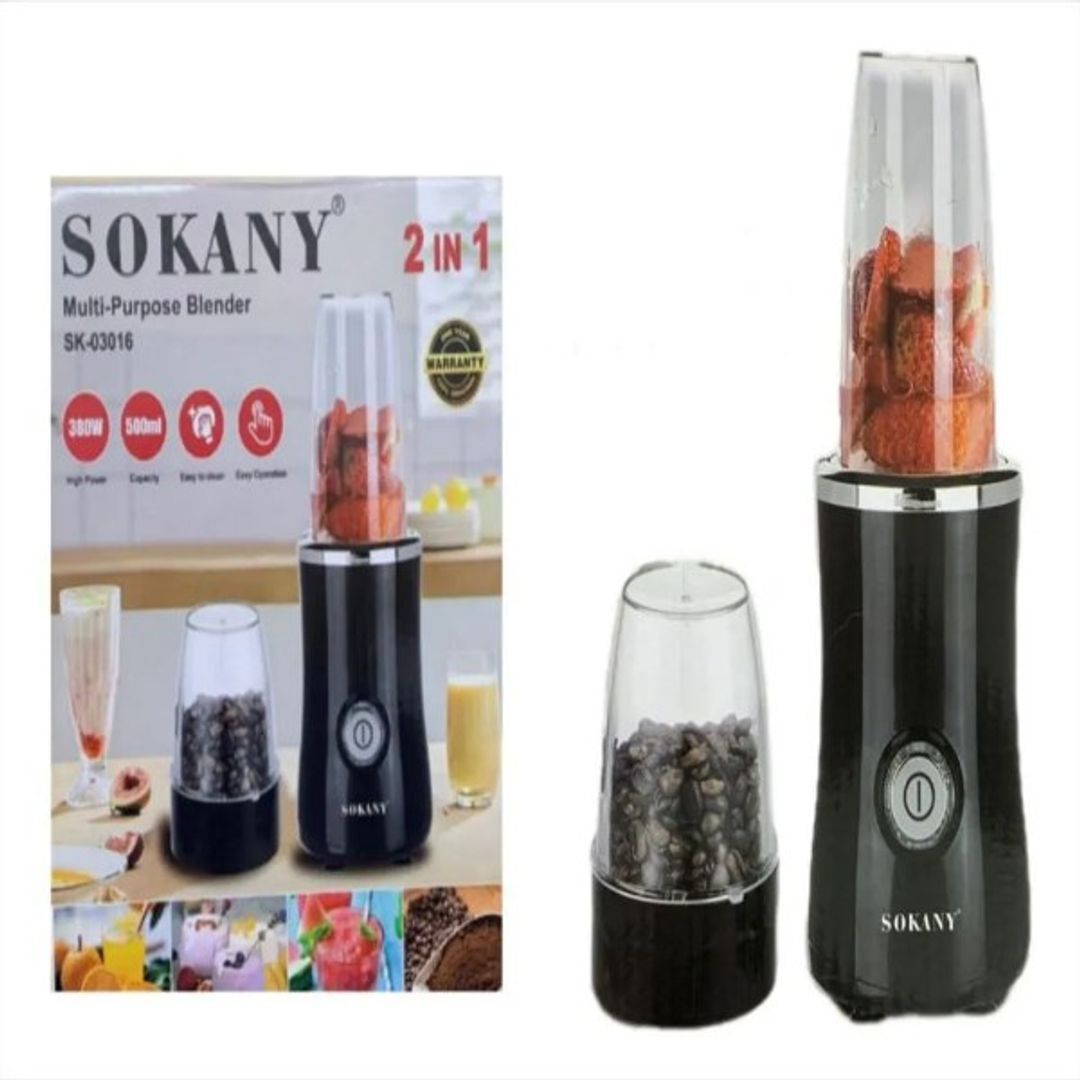 LICUADORA MULTIFUNCIONAL SOKANY 2 EN 1