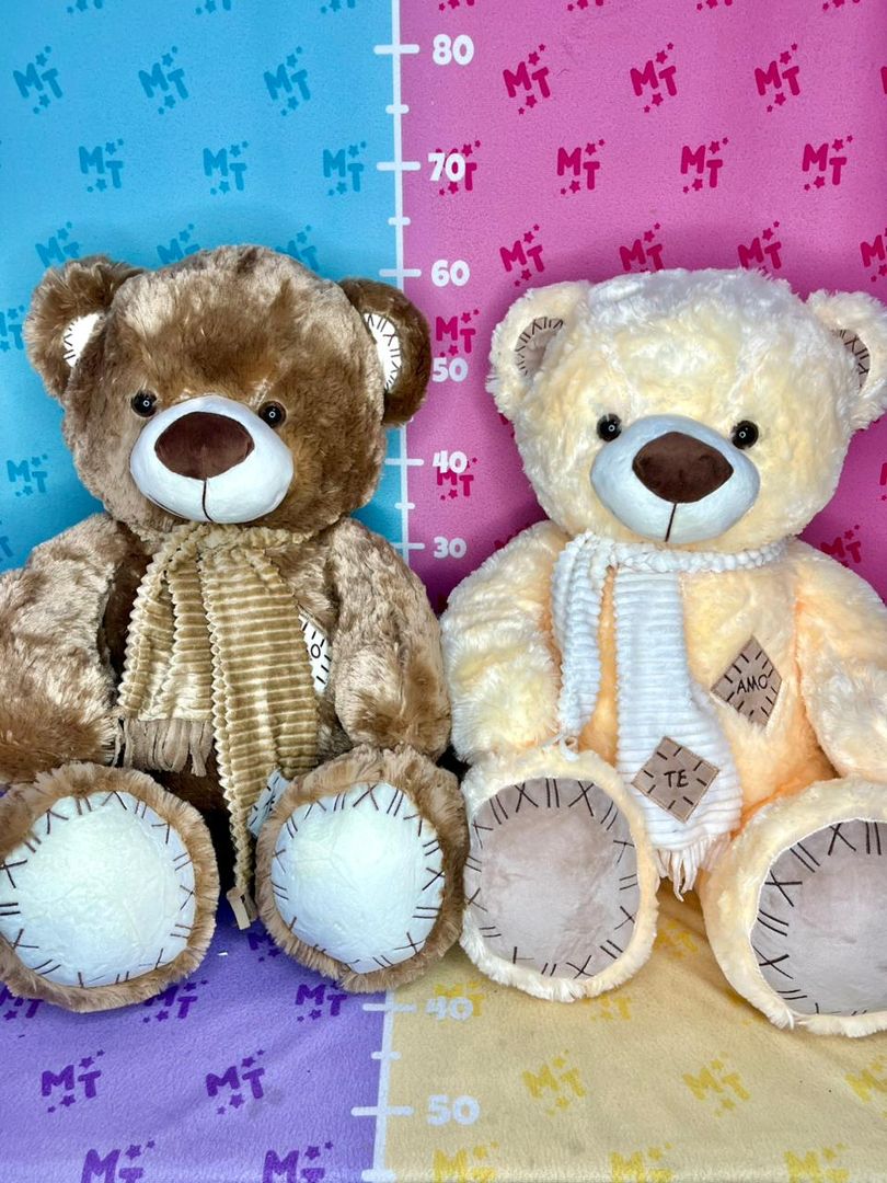 Oso bufanda parche reloj 60cm