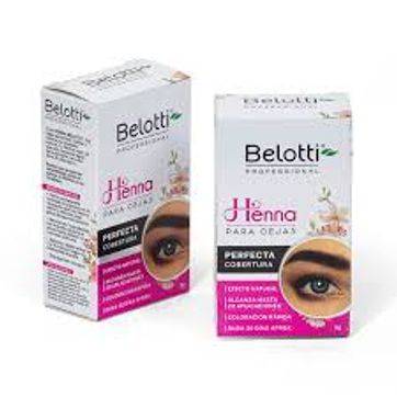 Imagen del producto Henna para Cejas Belotti Café Claro 