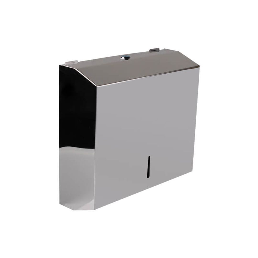 DISPENSADOR DE TOALLA EN Z METÁLICO