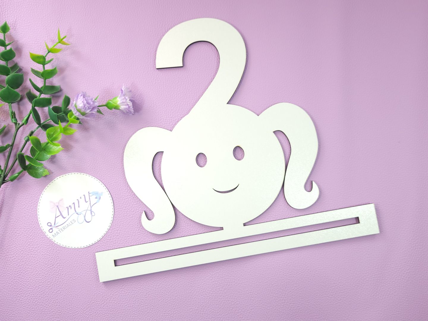 Muñeca 19x22cm Blanca largo 