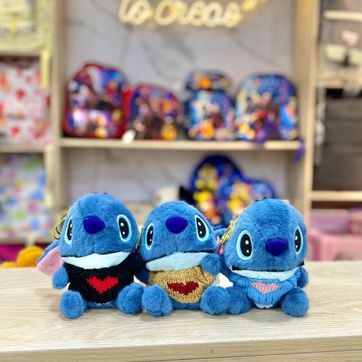 LLAVERO PELUCHE STITCH 15CM - imagen 1