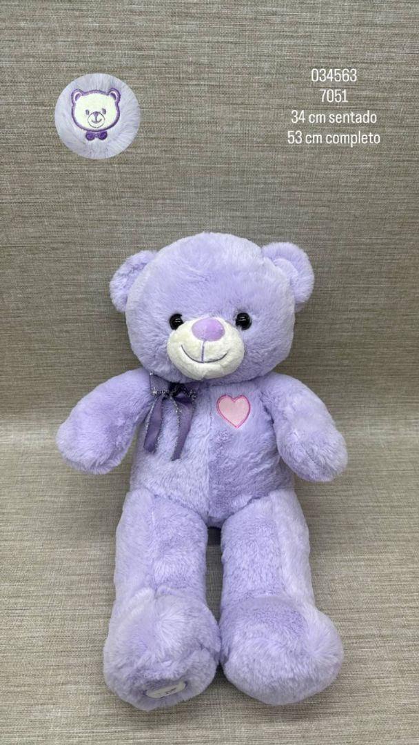 OSO PATAS LARGAS CON CORDADO DE 53 CM