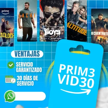 Imagen del producto PRIME VIDEO PANTALLA 30 DÍAS 