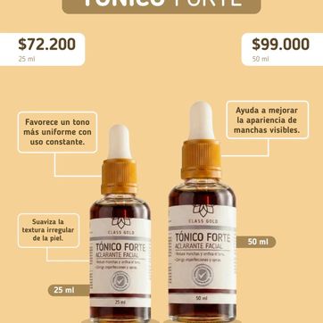 Imagen del producto Tónico Forte Class Gold