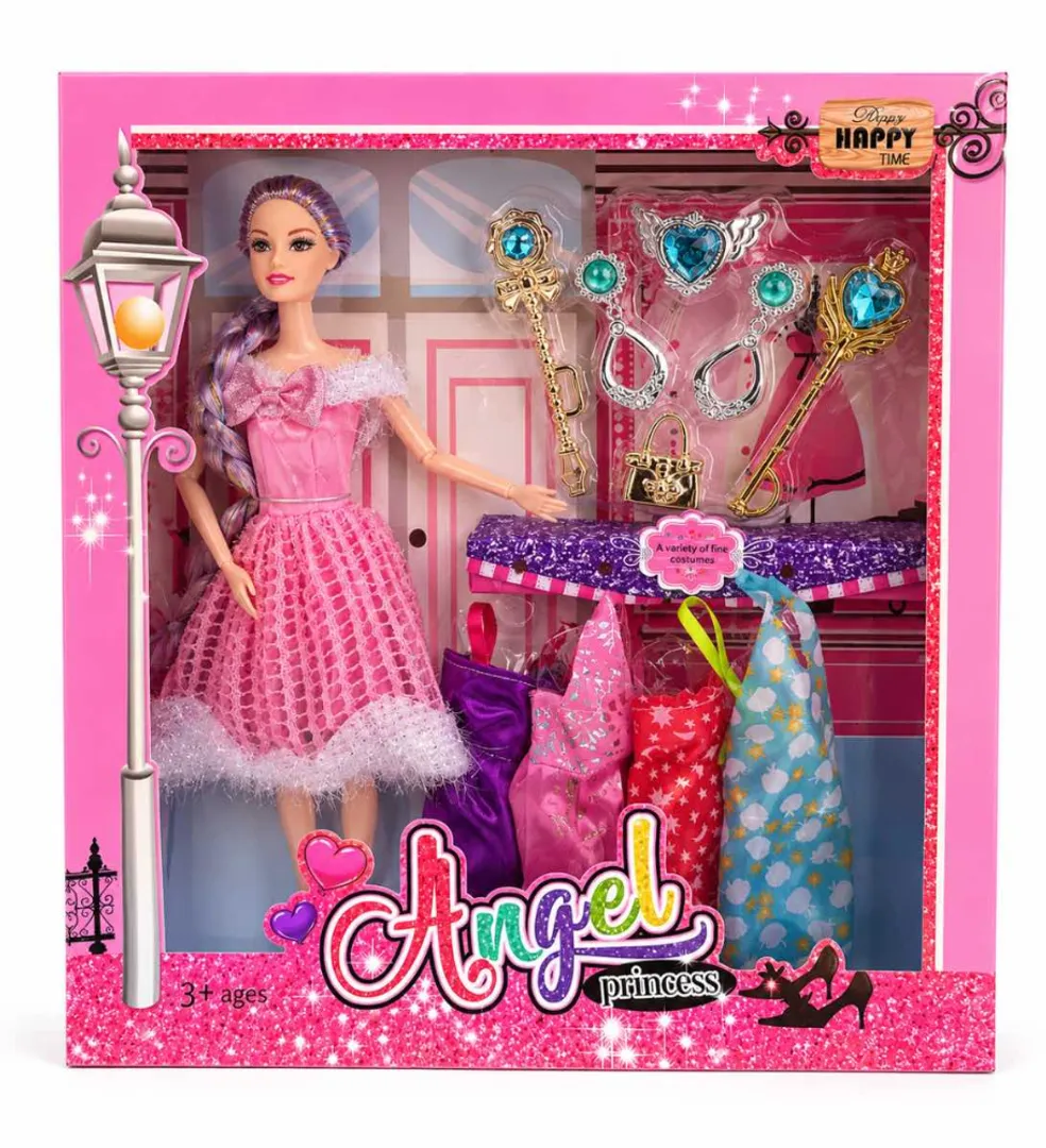 MUÑECA PRINCESS CON ACCESORIOS