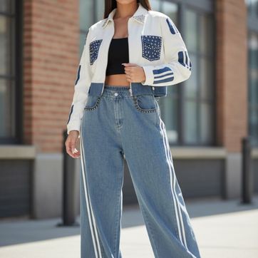 CONJUNTO TIPO ADIDAS WHT - imagen 1