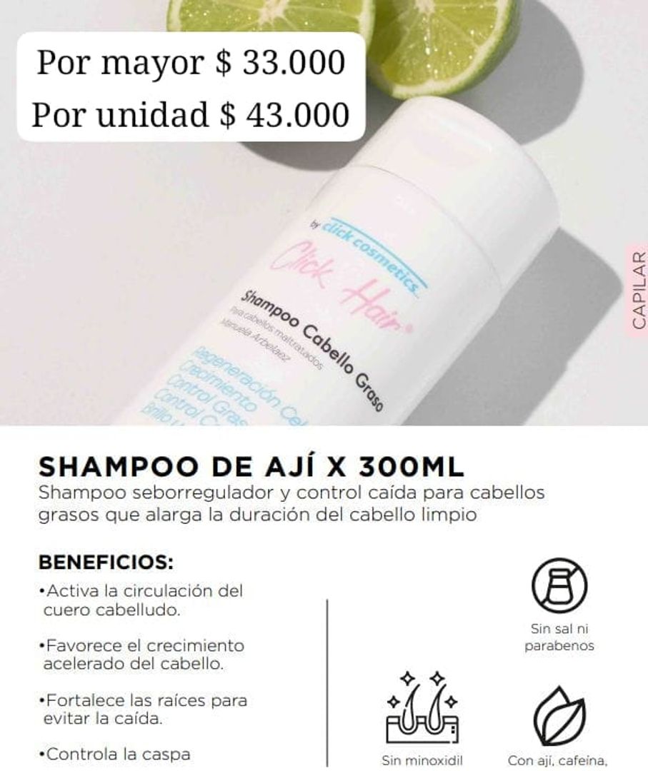 CC10- SHAMPOO AJI CLICK 
