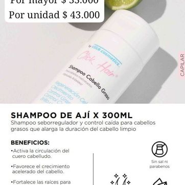 Imagen del producto CC10- SHAMPOO AJI CLICK 