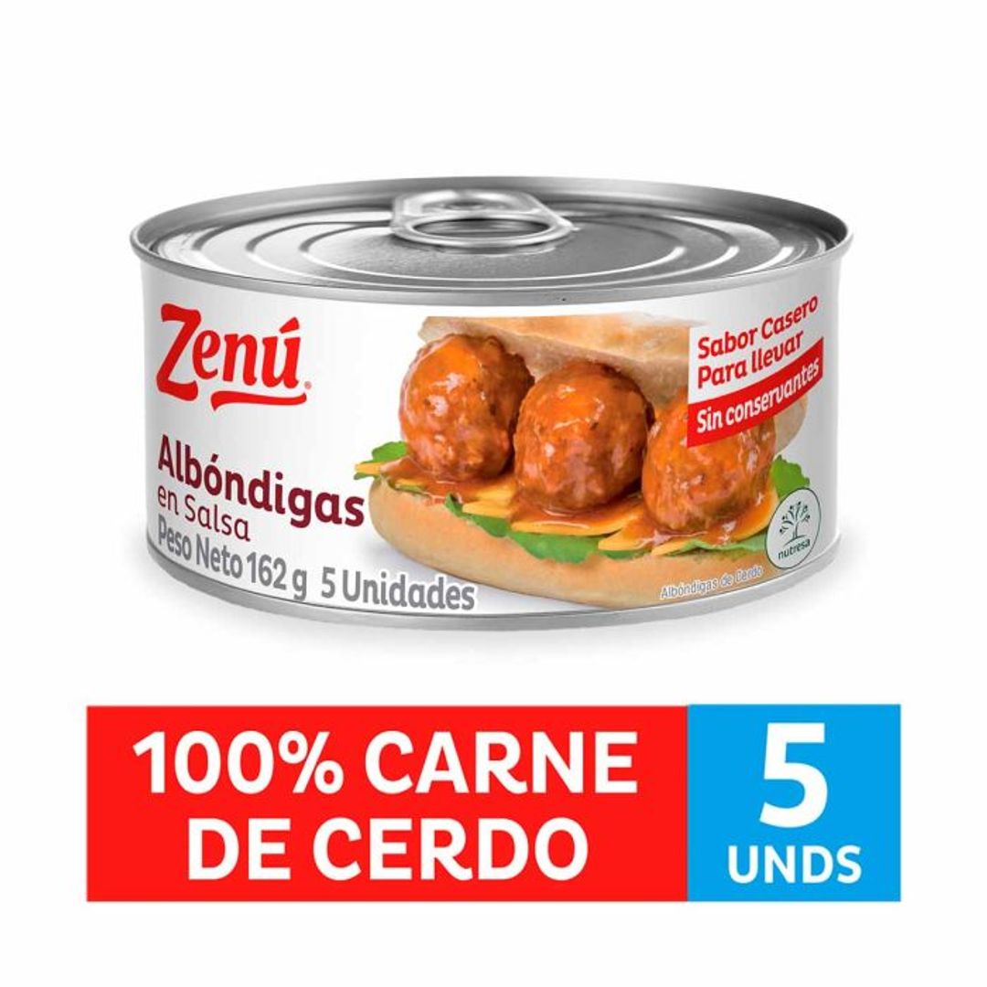 ALBONDIGAS ZENU*162G