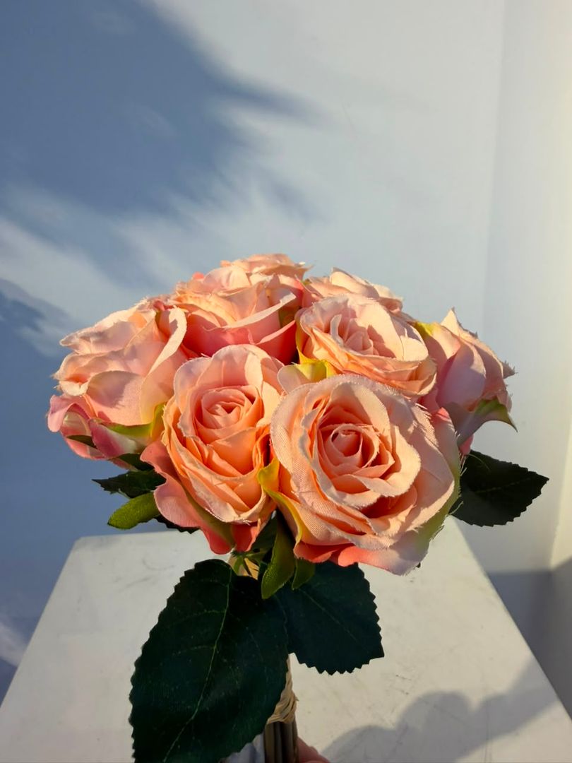 BOQUET X 12 ROSAS ROSADA