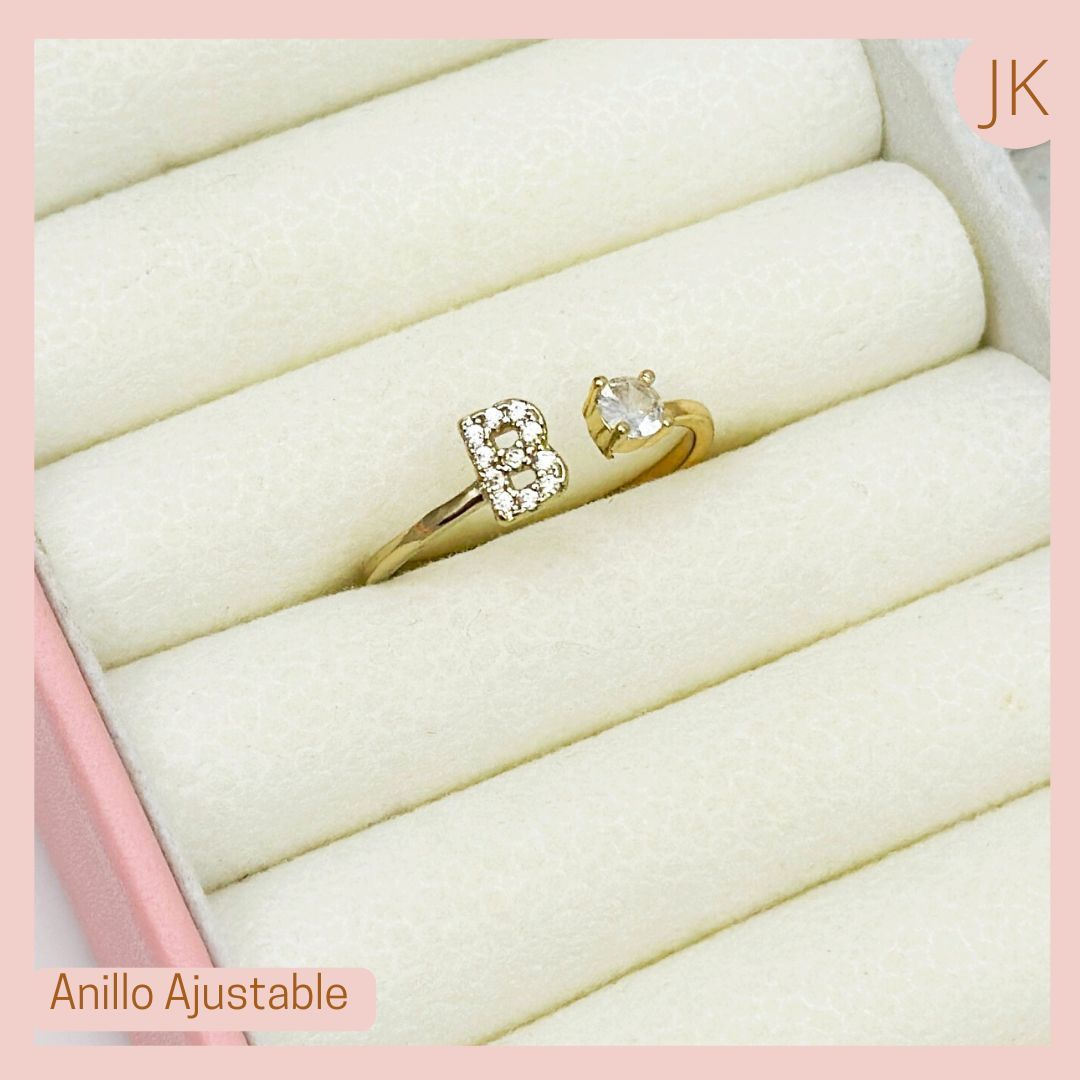 Anillo Inicial B Rodio