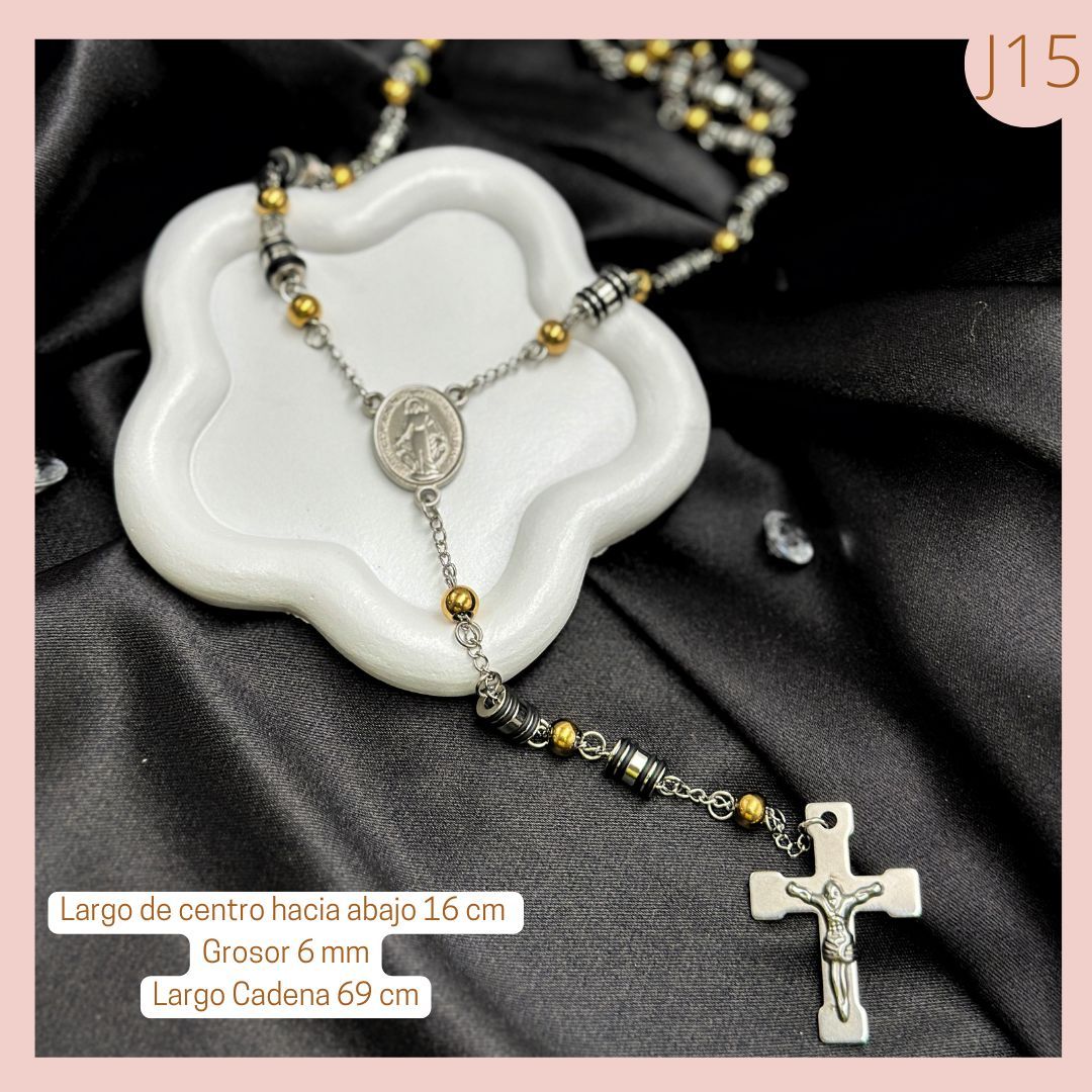 Camándula Barriles y Balines Hombre 