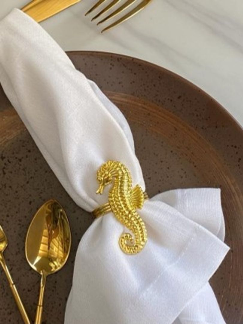 Servilletero Dorado