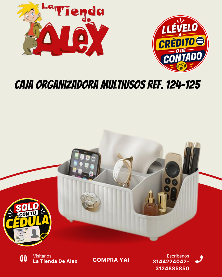 Caja Organizadora Multiusos Ref. 124-125