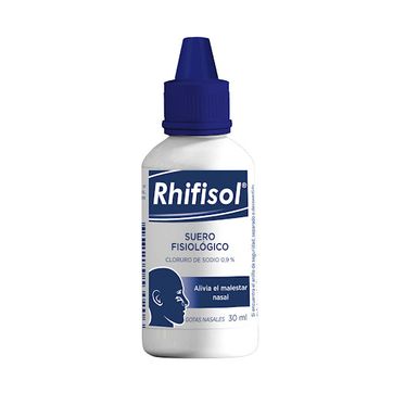 Imagen del producto RHIFISOL (CLORURO DE SODIO) GOTAS GERCO X 30 ML