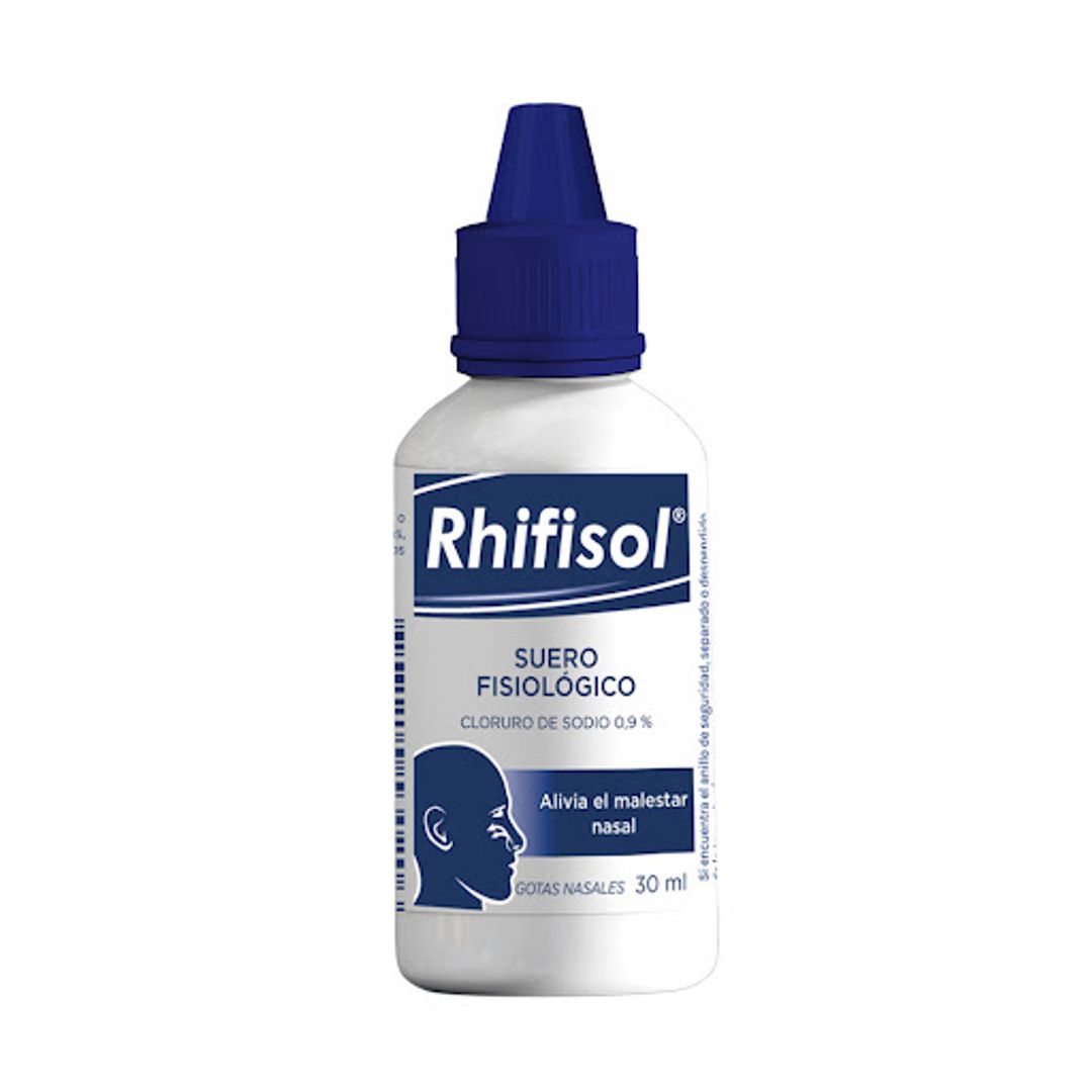 RHIFISOL (CLORURO DE SODIO) GOTAS GERCO X 30 ML