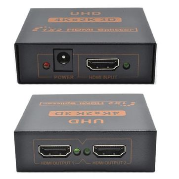 Imagen del producto Splitter HDMI 2 puertos