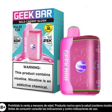 Imagen del producto Geek Bar Pulse X2 Wild Cherry Slush 50.000 Puffs