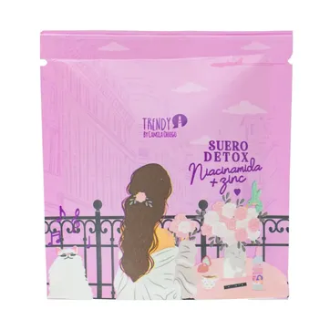 SACHET SUERO DETOX NIACINAMIDA + ZINC 30 ML TRENDY - imagen 1