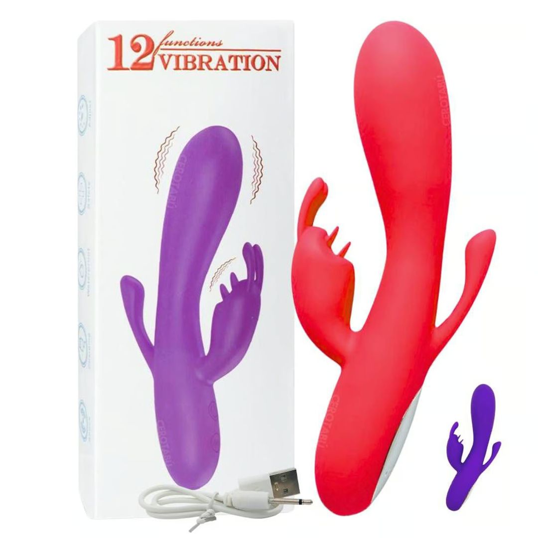 VIBRADOR TRIPLE ESTIMULACION