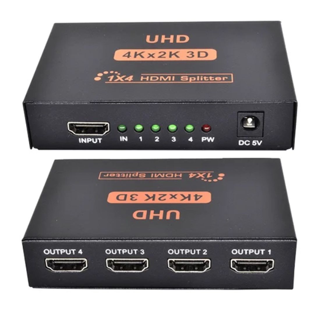 Splitter HDMI 4 puertos