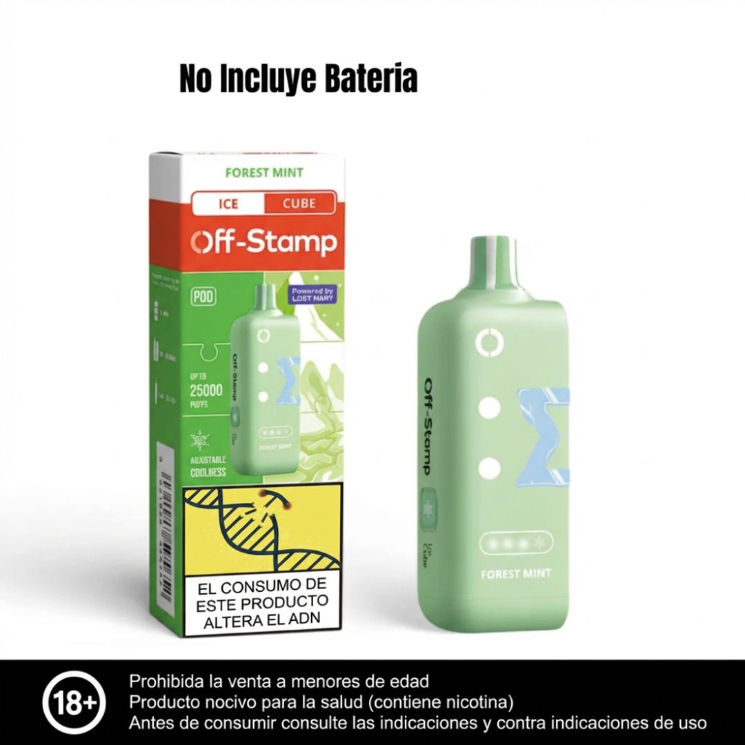 Pod Off Stamp Forest Mint 35.000 Puffs - Ice