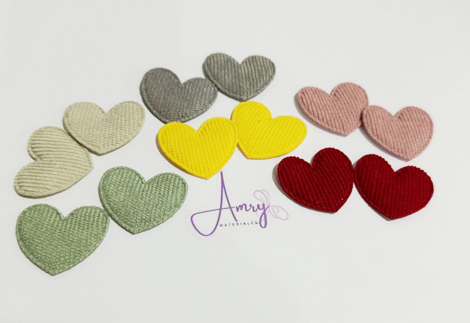 Kit 12 Unid. Surtidos Corazones 