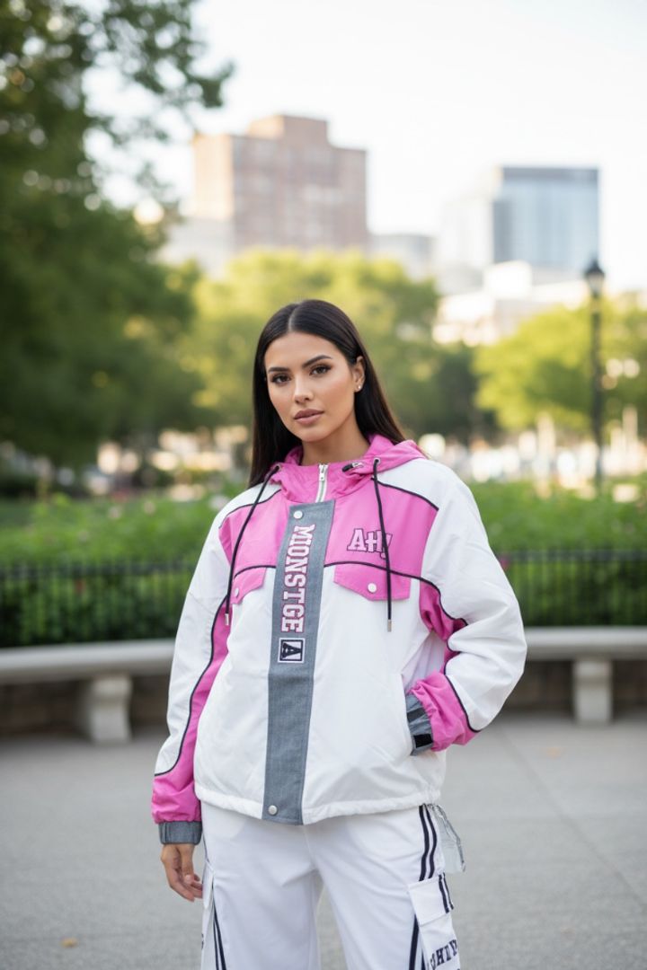 CHAQUETA BROOKLYN PINK