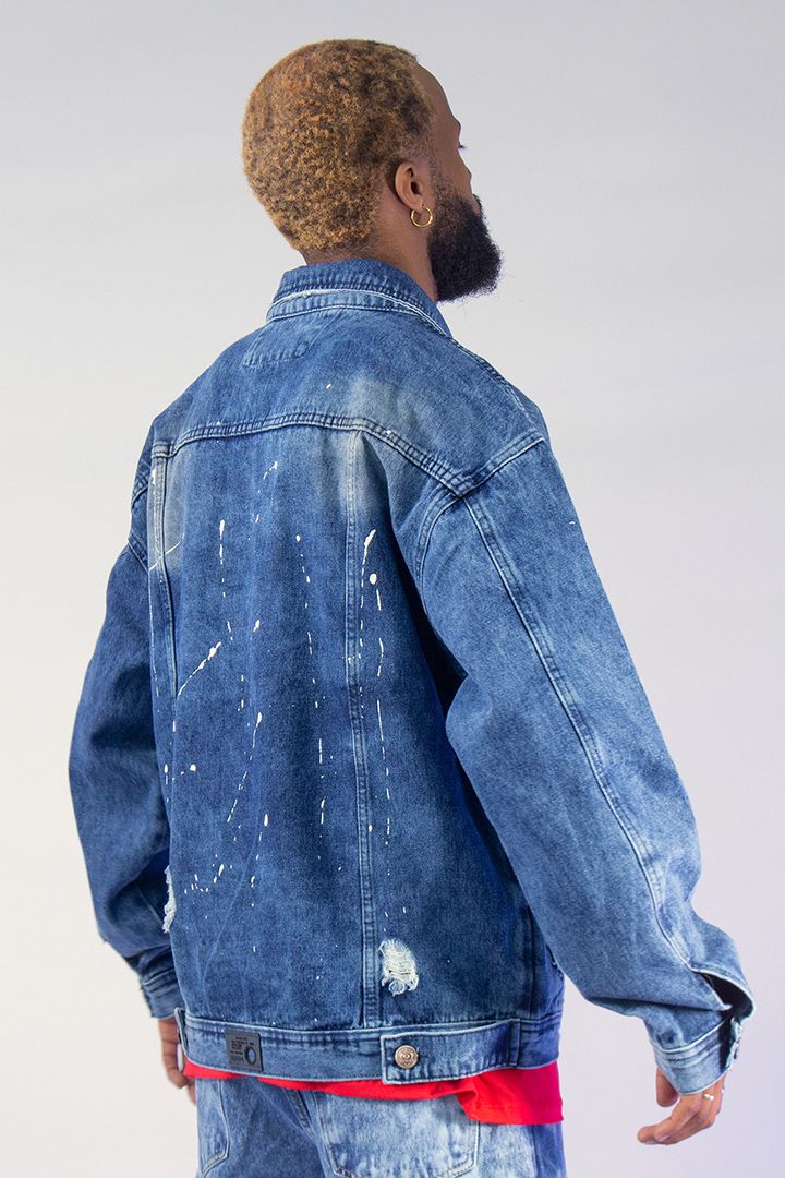 CHAQUETA OVERSIZE ROTOS 